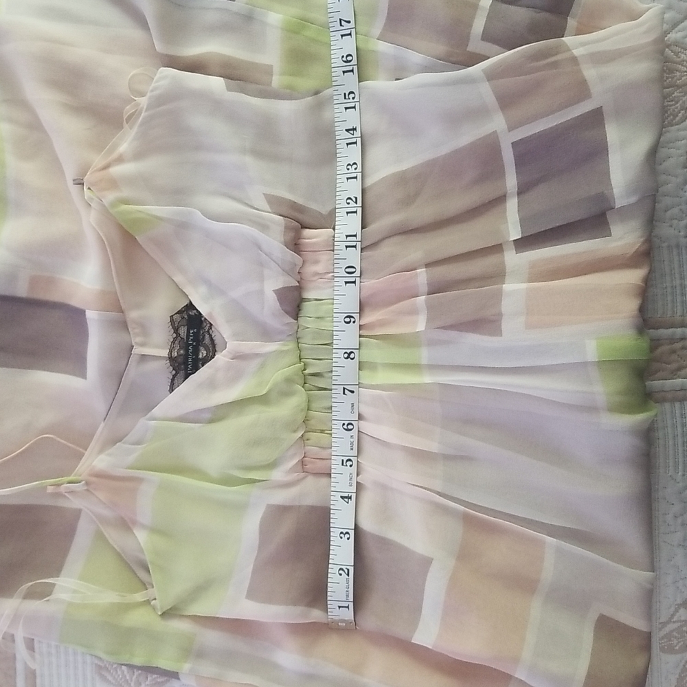 Patrizia Pepe Silk Strap Maxi Dress Blush Cream Pink Size S - Picture 11 of 13